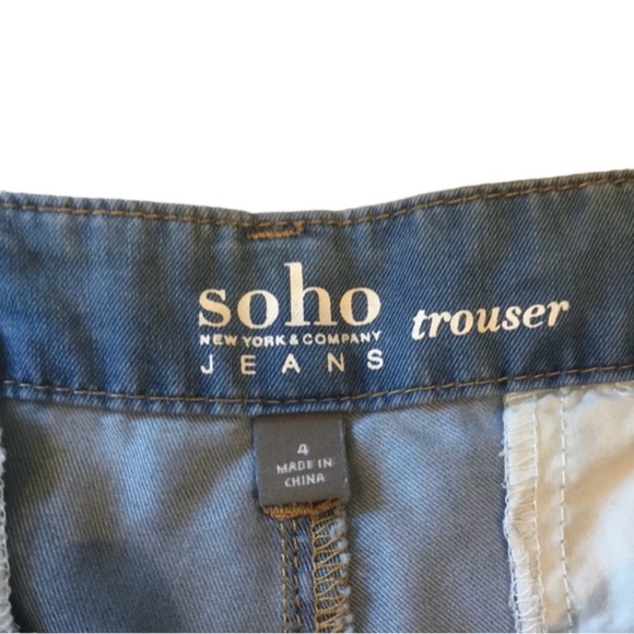 New York & Co. SoHo Trouser Jeans Size 4 - Picture 5 of 8